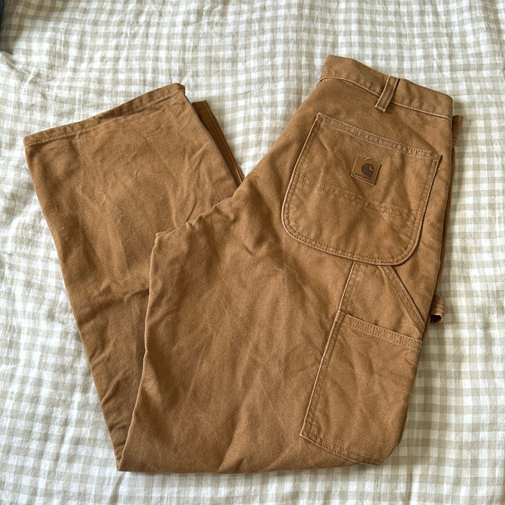 Relaxed Fit Canvas Pants